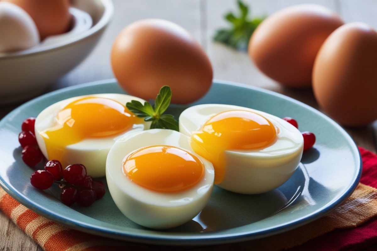 How to tell if eggs are jammy