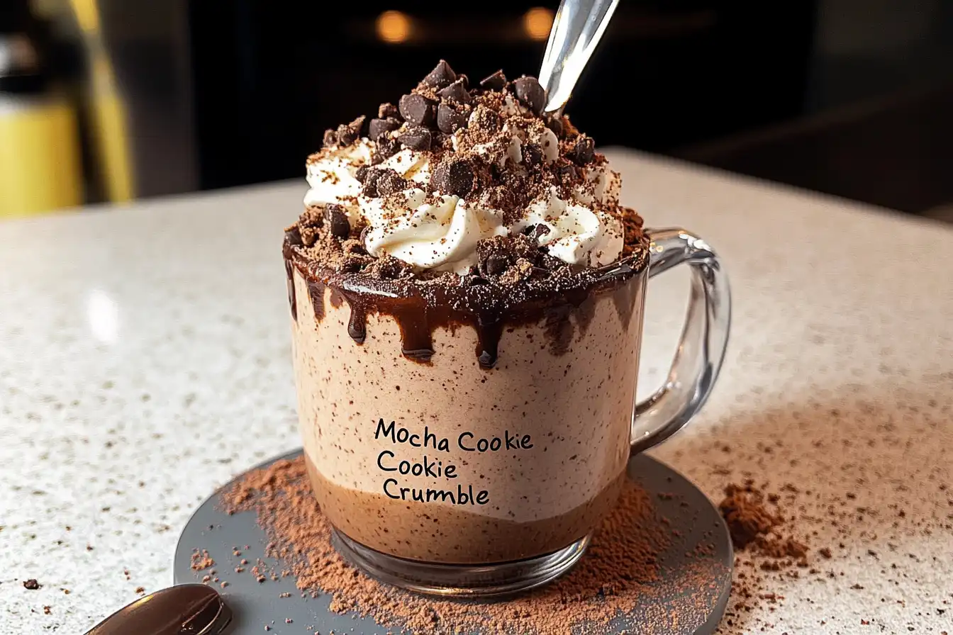 Mocha Cookie Crumble