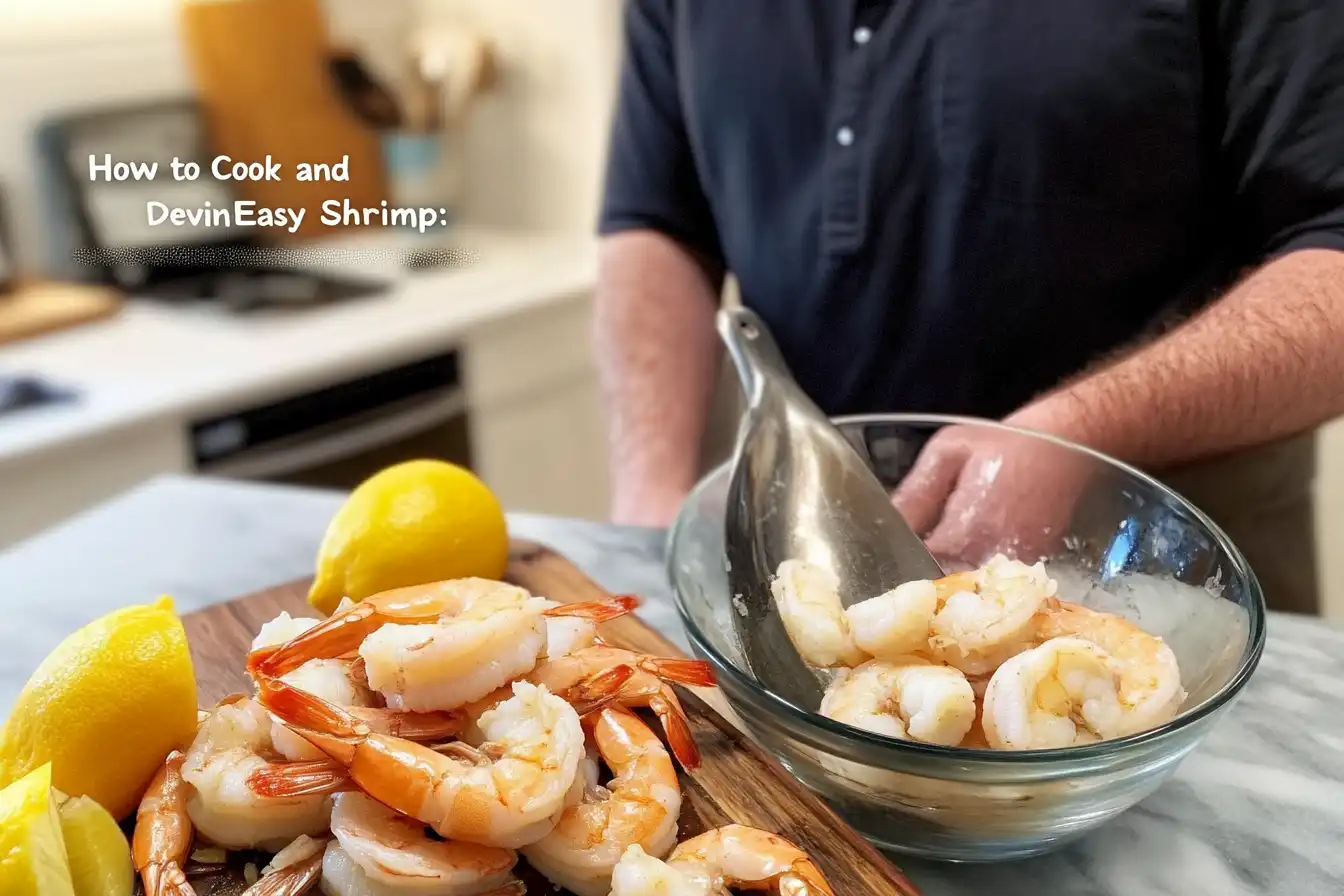 How to cook and devein shrimp